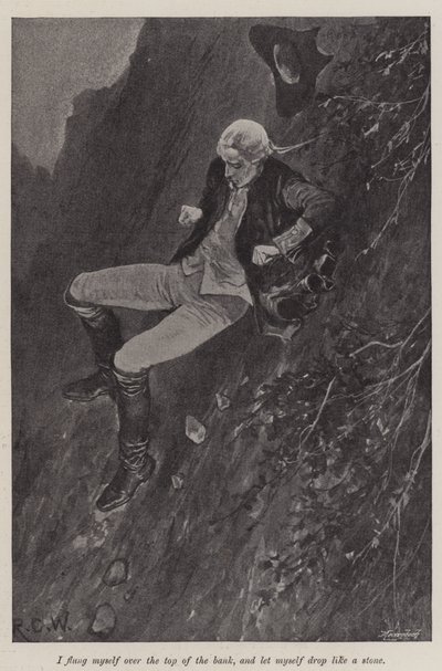 Illustration for A Colonel of The Empire, by Emily Lawless by Richard Caton Woodville junior